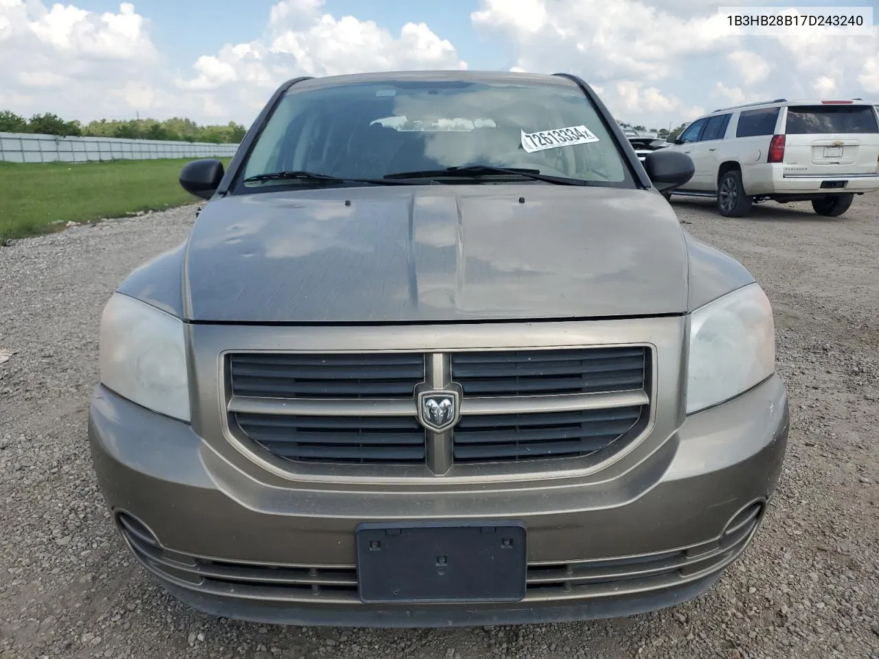 2007 Dodge Caliber VIN: 1B3HB28B17D243240 Lot: 72613334