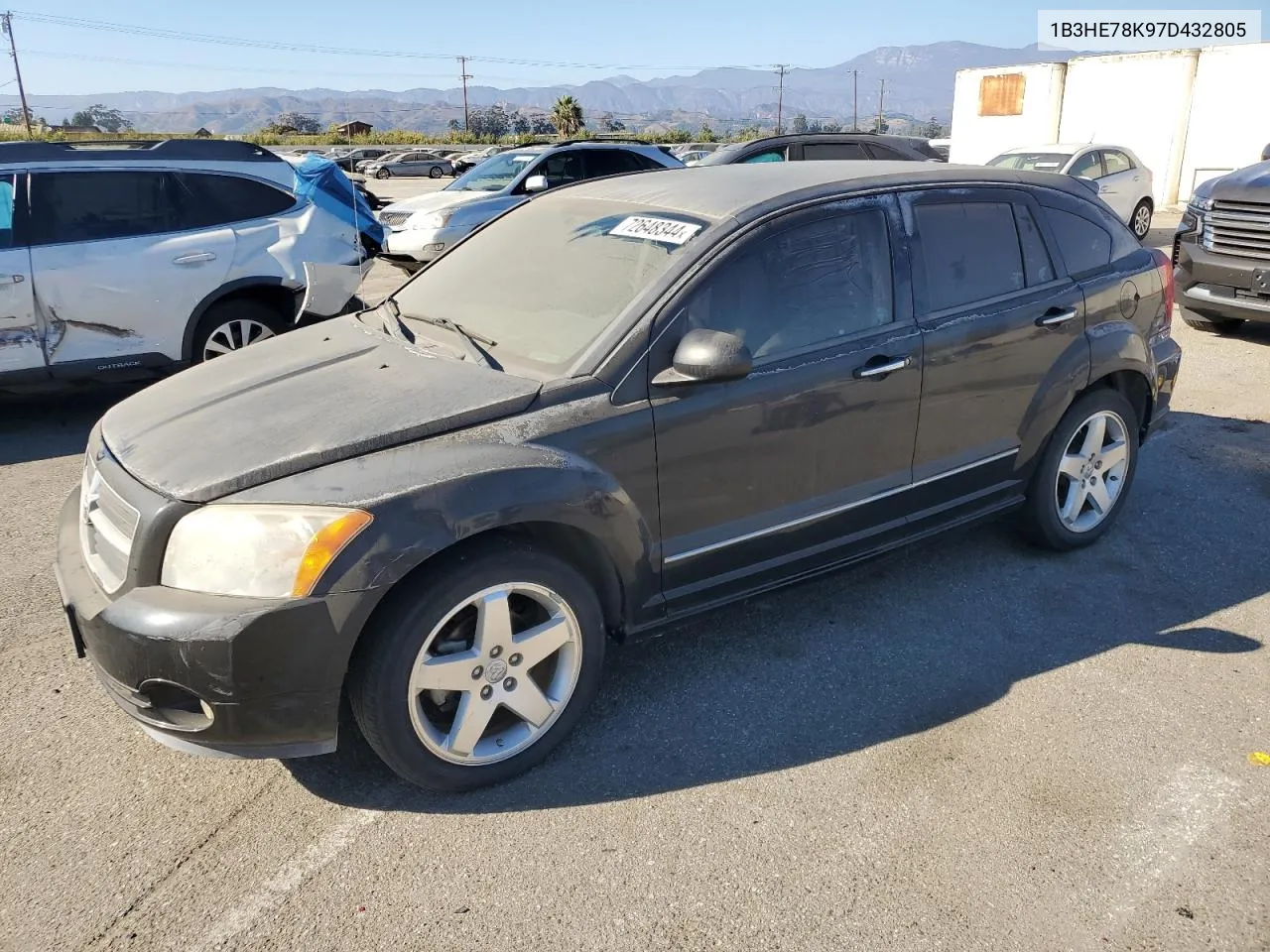 2007 Dodge Caliber R/T VIN: 1B3HE78K97D432805 Lot: 72648344