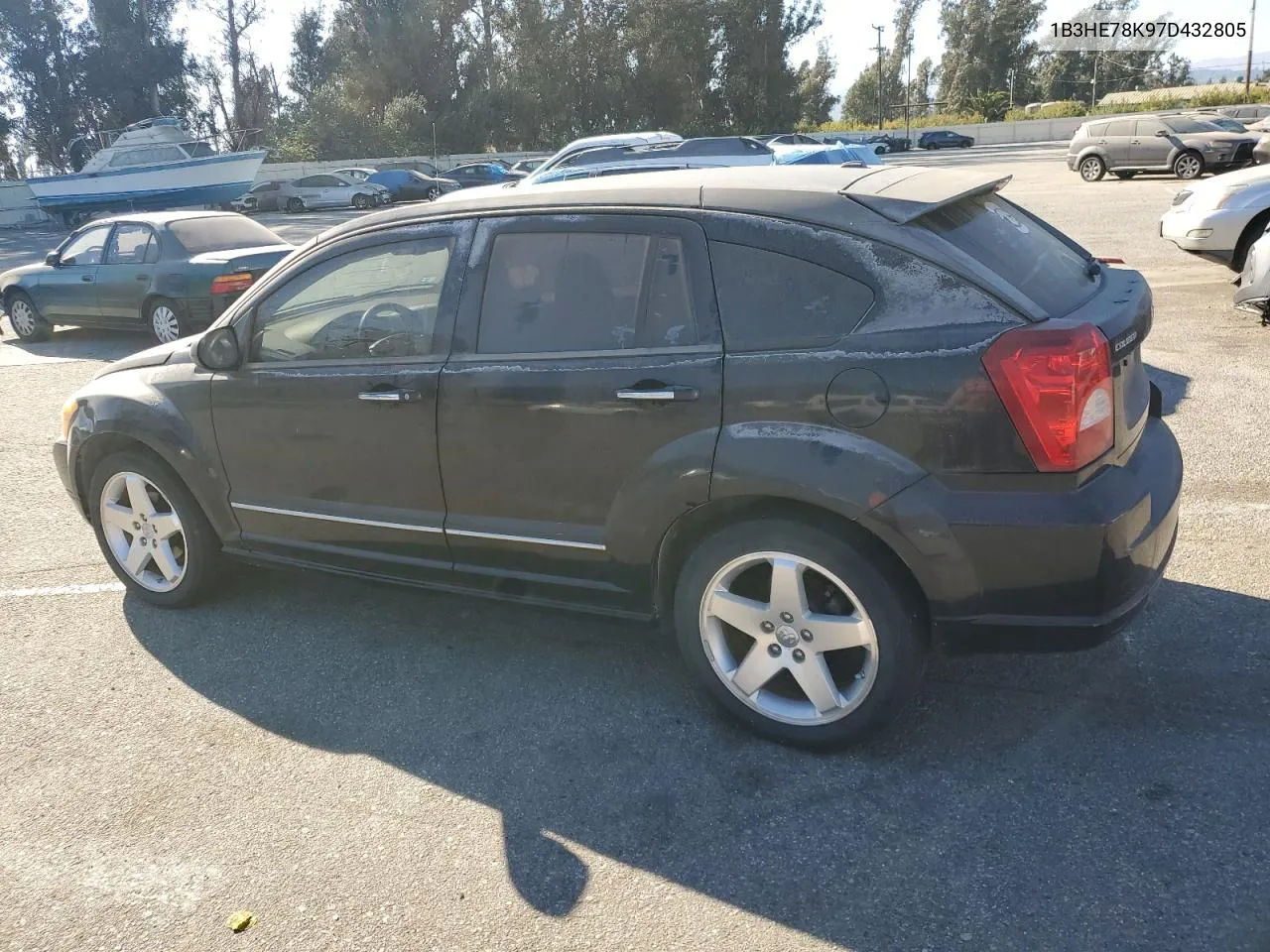 2007 Dodge Caliber R/T VIN: 1B3HE78K97D432805 Lot: 72648344