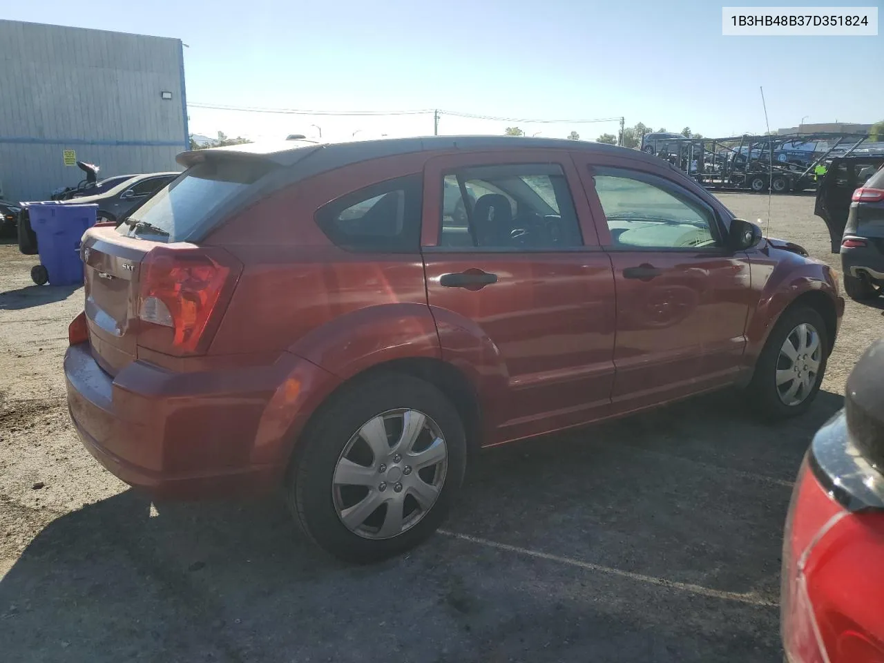 1B3HB48B37D351824 2007 Dodge Caliber Sxt