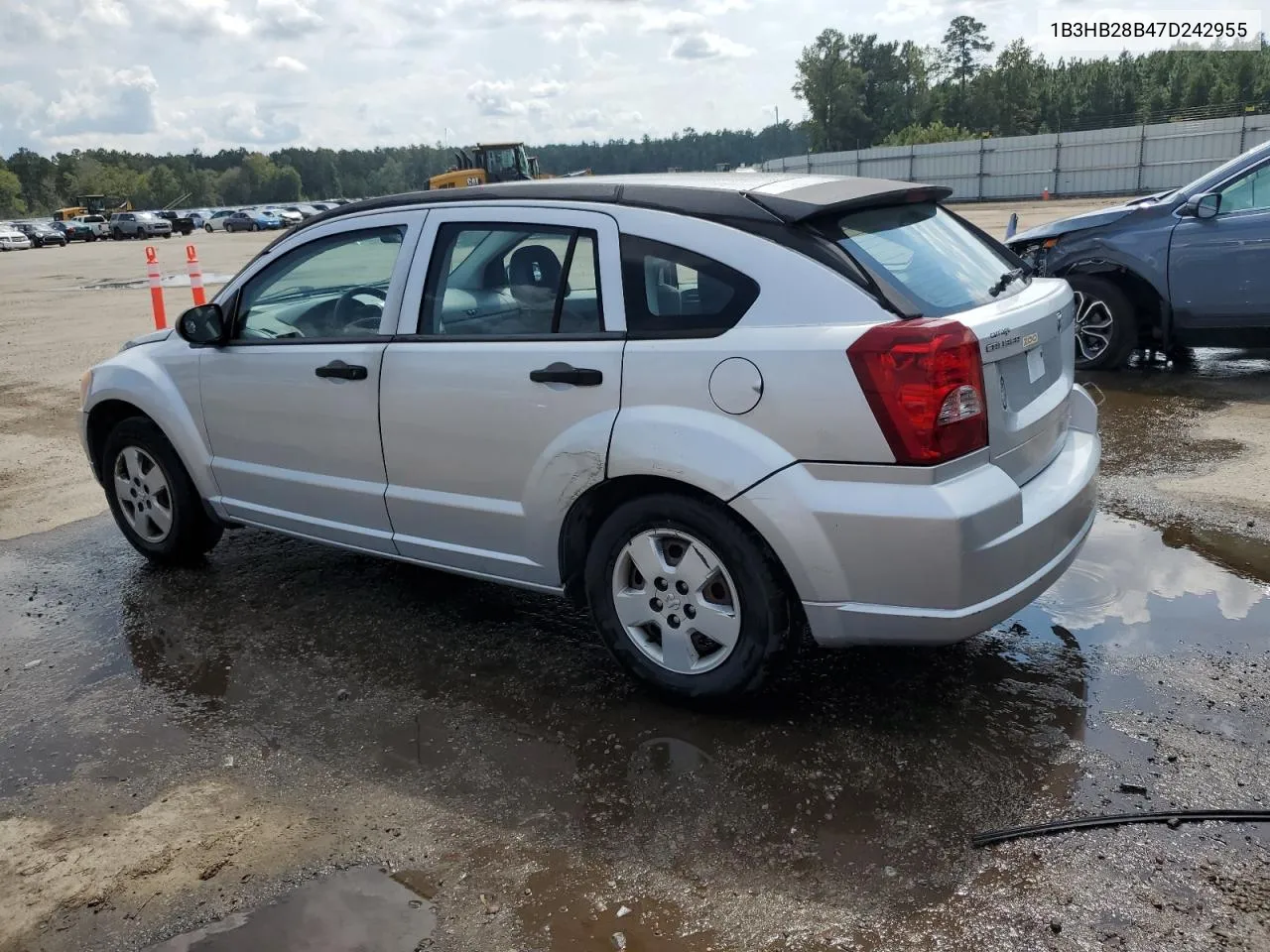 2007 Dodge Caliber VIN: 1B3HB28B47D242955 Lot: 73019134