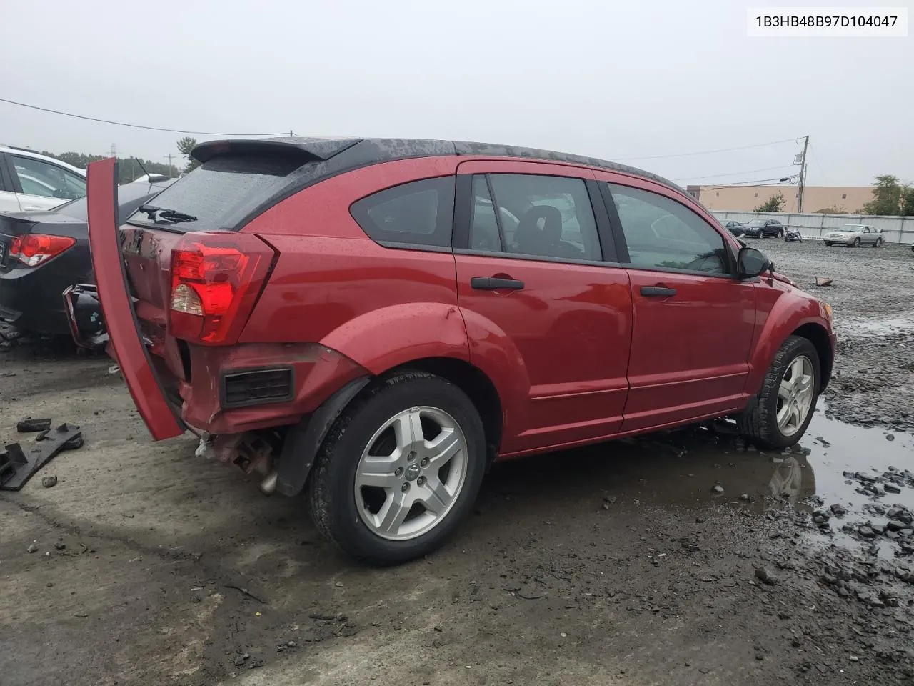 2007 Dodge Caliber Sxt VIN: 1B3HB48B97D104047 Lot: 73038774