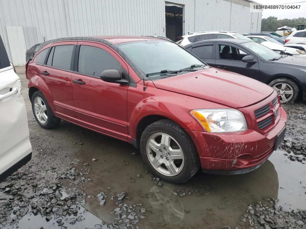 2007 Dodge Caliber Sxt VIN: 1B3HB48B97D104047 Lot: 73038774