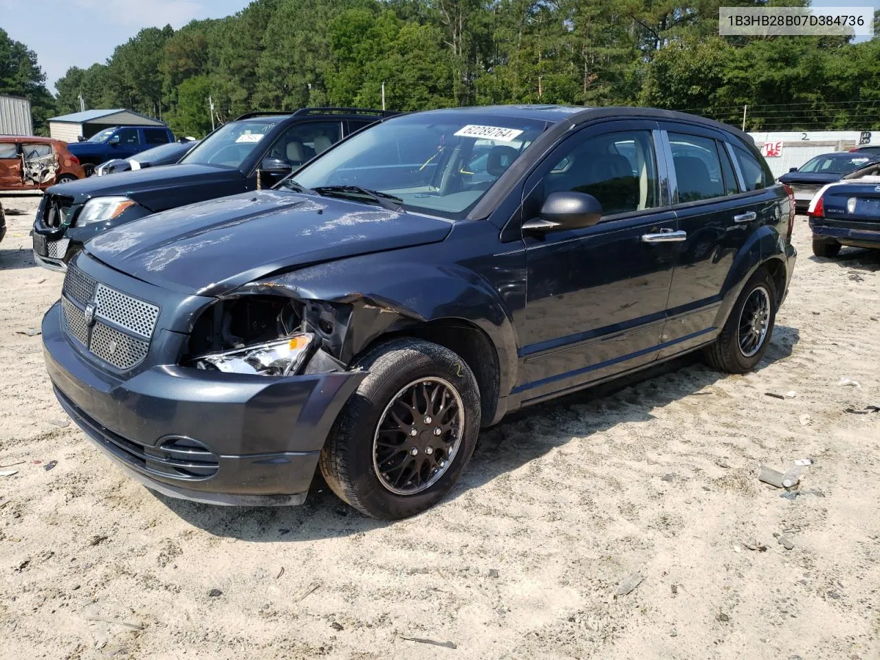 2007 Dodge Caliber VIN: 1B3HB28B07D384736 Lot: 73185764