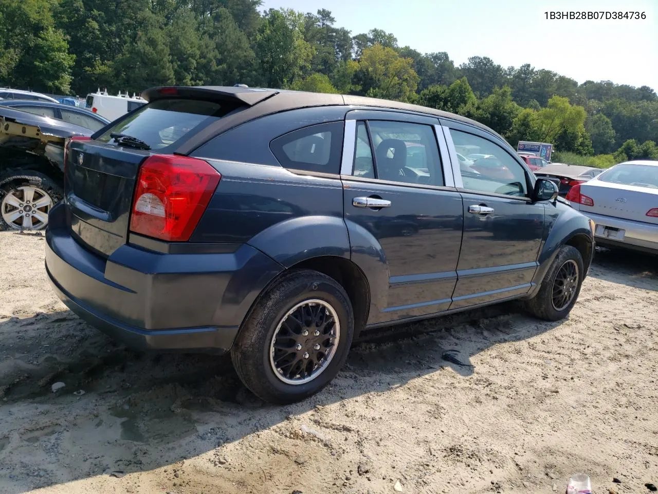 2007 Dodge Caliber VIN: 1B3HB28B07D384736 Lot: 73185764