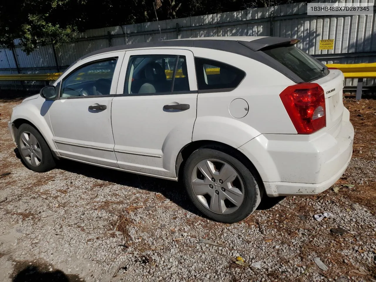 2007 Dodge Caliber Sxt VIN: 1B3HB48BX7D287345 Lot: 73439894