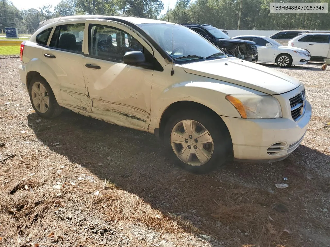 2007 Dodge Caliber Sxt VIN: 1B3HB48BX7D287345 Lot: 73439894