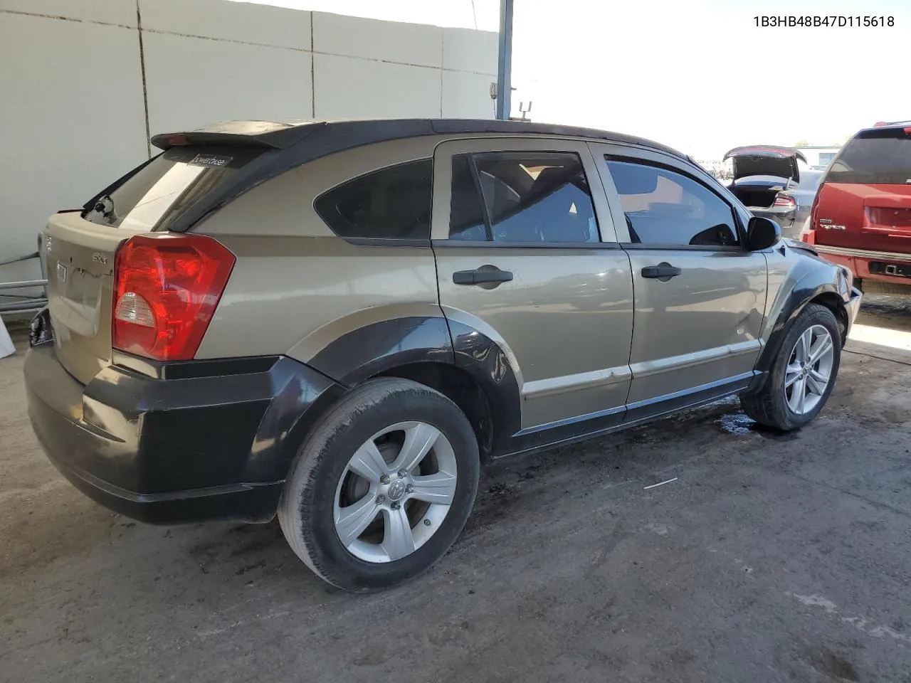 2007 Dodge Caliber Sxt VIN: 1B3HB48B47D115618 Lot: 73484814