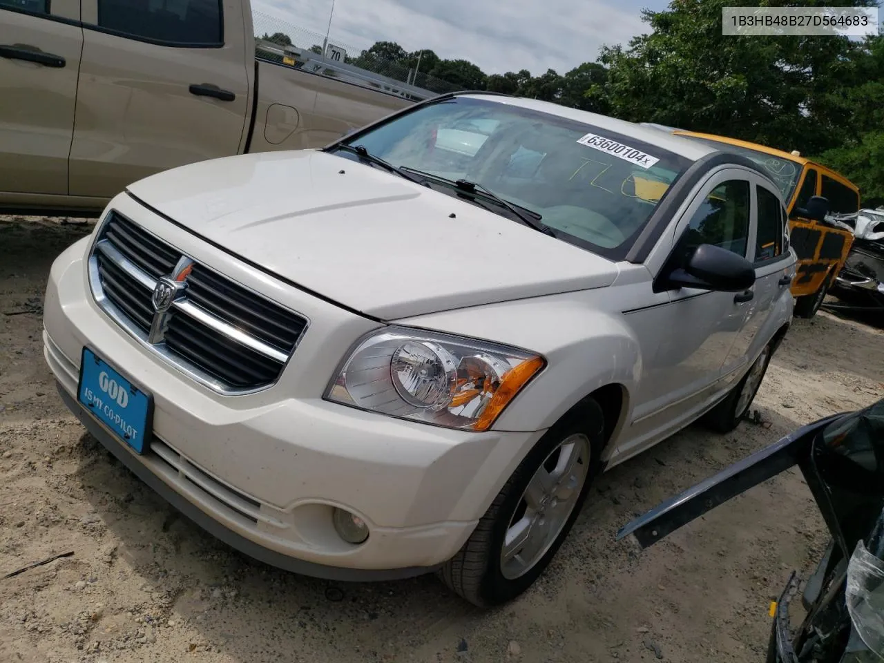 2007 Dodge Caliber Sxt VIN: 1B3HB48B27D564683 Lot: 73495424