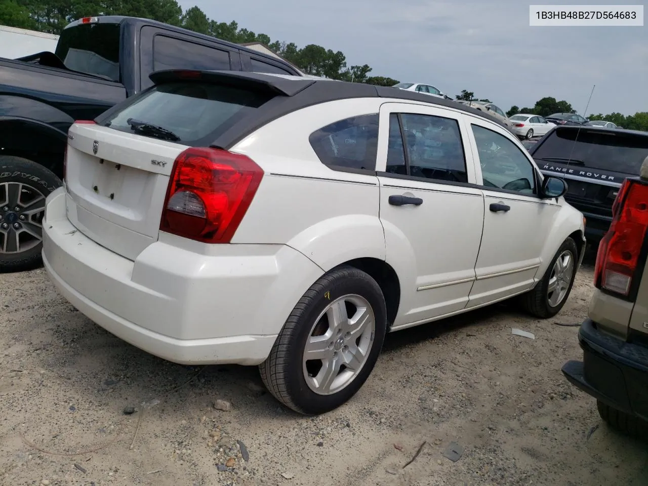 2007 Dodge Caliber Sxt VIN: 1B3HB48B27D564683 Lot: 73495424