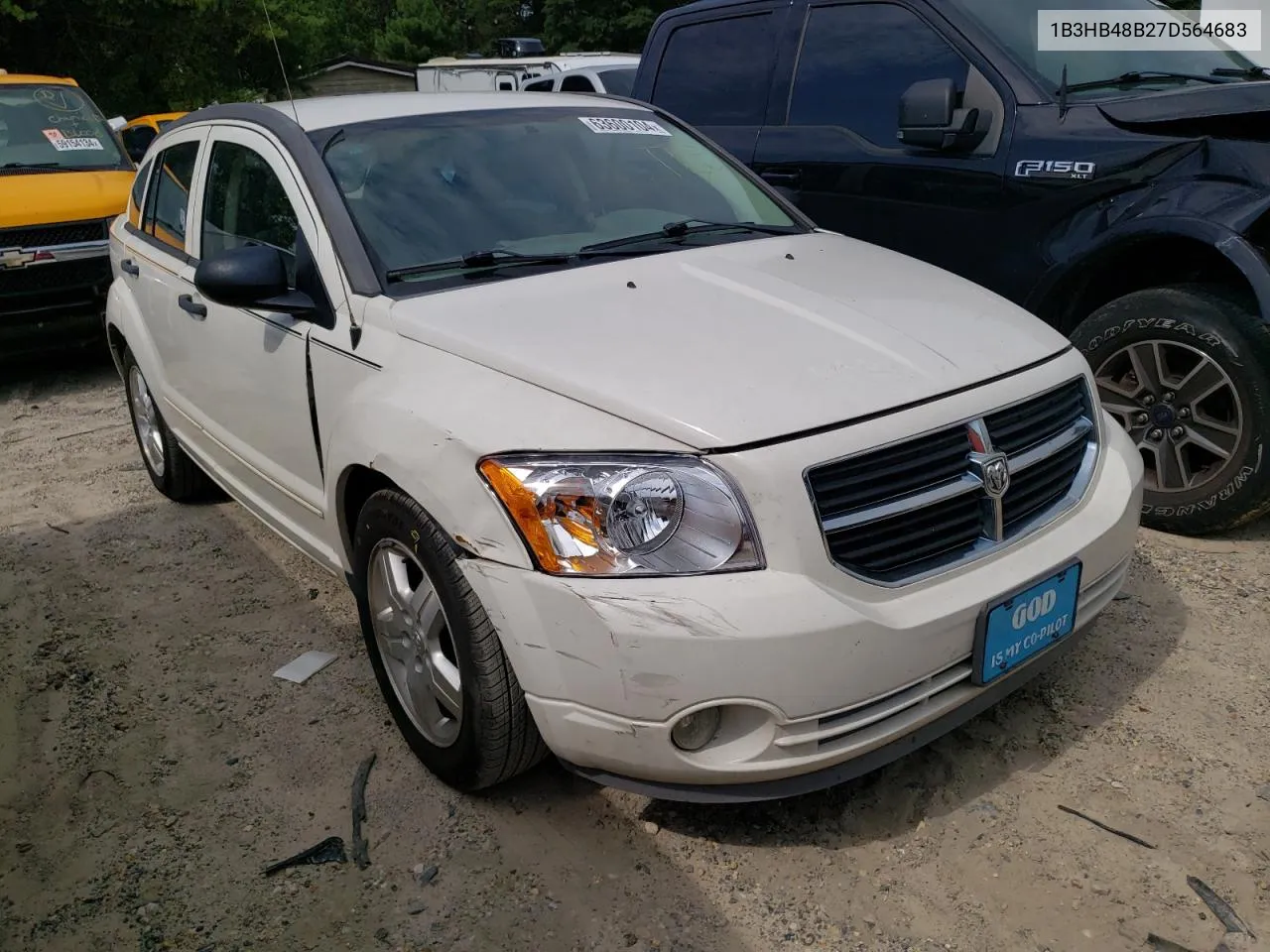 2007 Dodge Caliber Sxt VIN: 1B3HB48B27D564683 Lot: 73495424