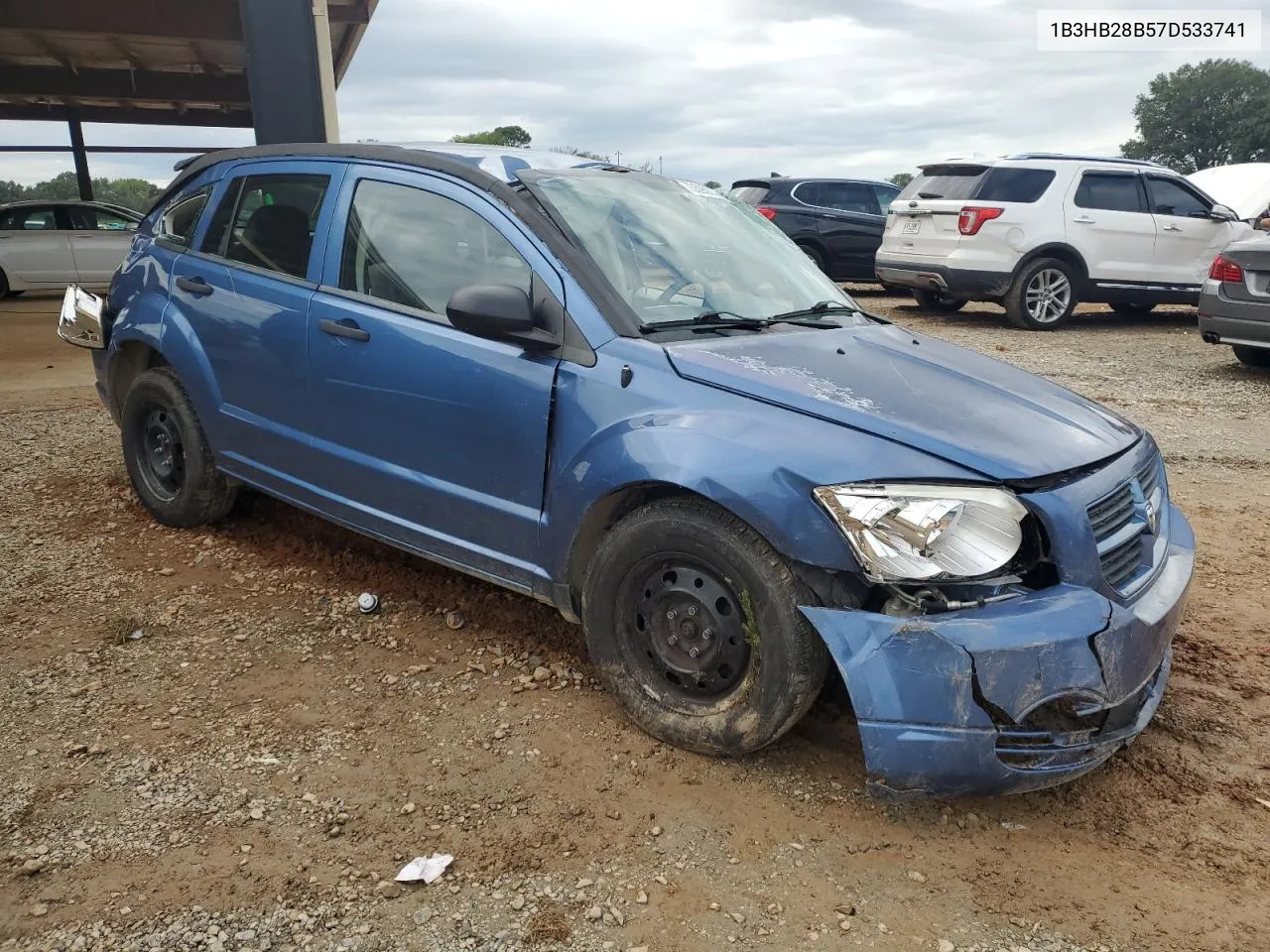 2007 Dodge Caliber VIN: 1B3HB28B57D533741 Lot: 73593074