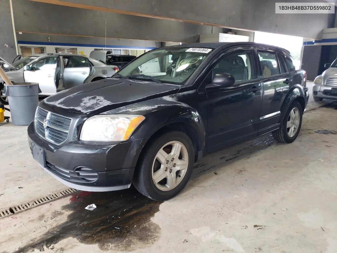 2007 Dodge Caliber Sxt VIN: 1B3HB48B37D559802 Lot: 74070364