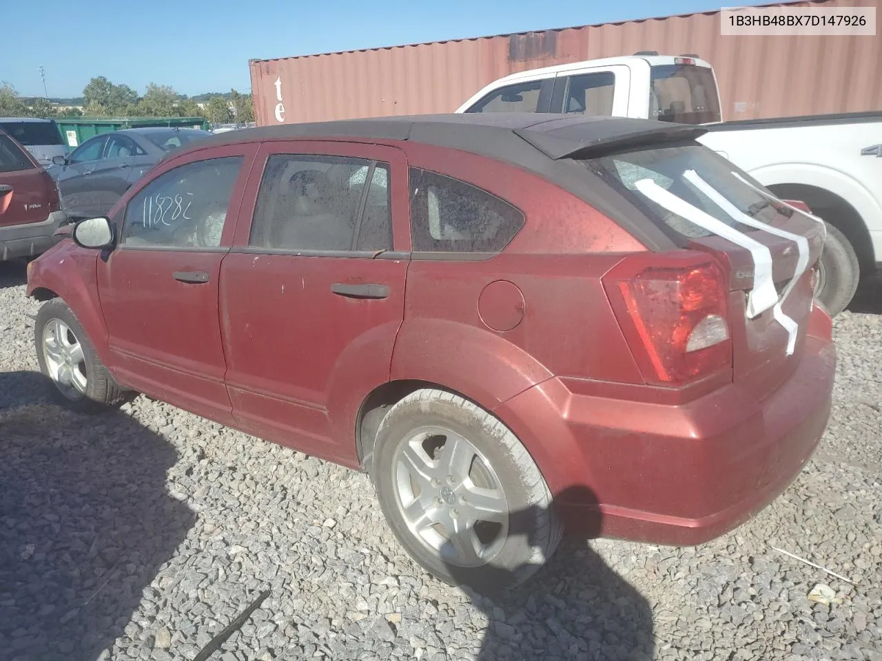 2007 Dodge Caliber Sxt VIN: 1B3HB48BX7D147926 Lot: 74113694