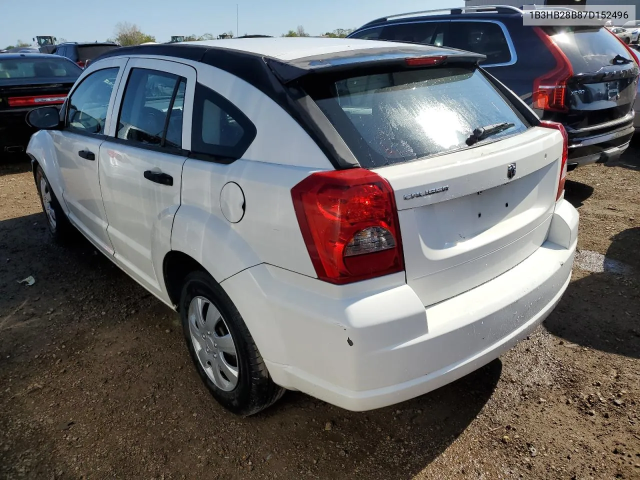 2007 Dodge Caliber VIN: 1B3HB28B87D152496 Lot: 74388774