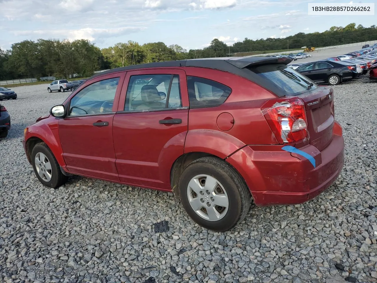 2007 Dodge Caliber VIN: 1B3HB28B57D266262 Lot: 74548324