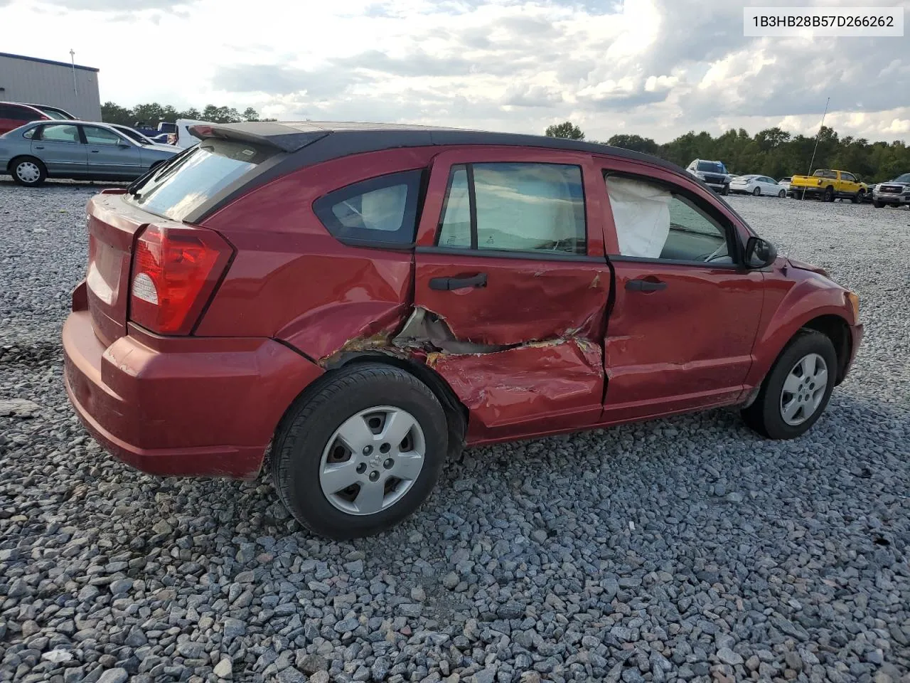 2007 Dodge Caliber VIN: 1B3HB28B57D266262 Lot: 74548324