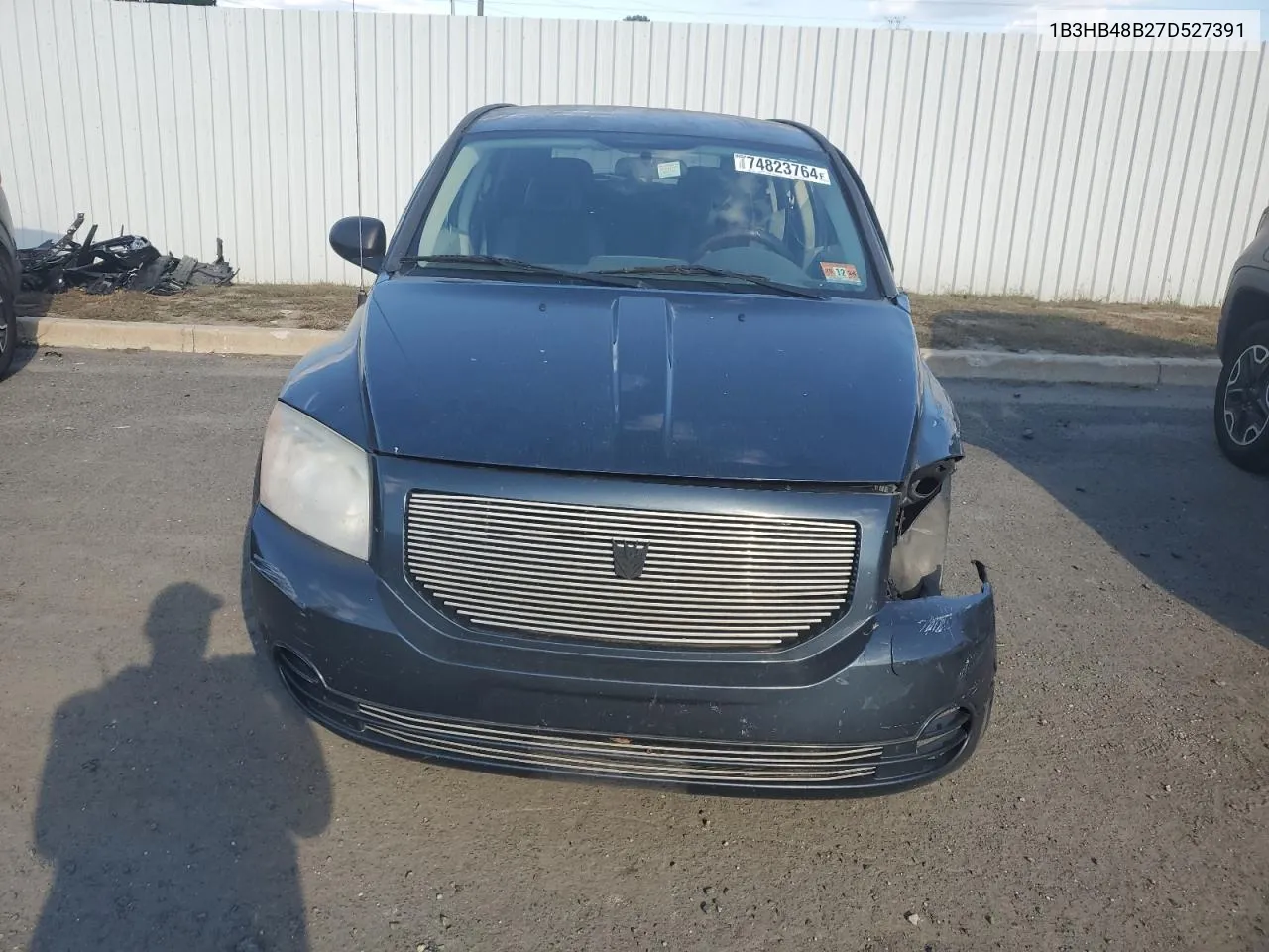 2007 Dodge Caliber Sxt VIN: 1B3HB48B27D527391 Lot: 74823764