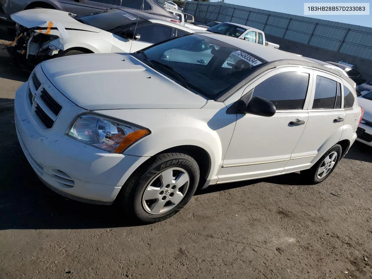 2007 Dodge Caliber VIN: 1B3HB28B57D233083 Lot: 75493534