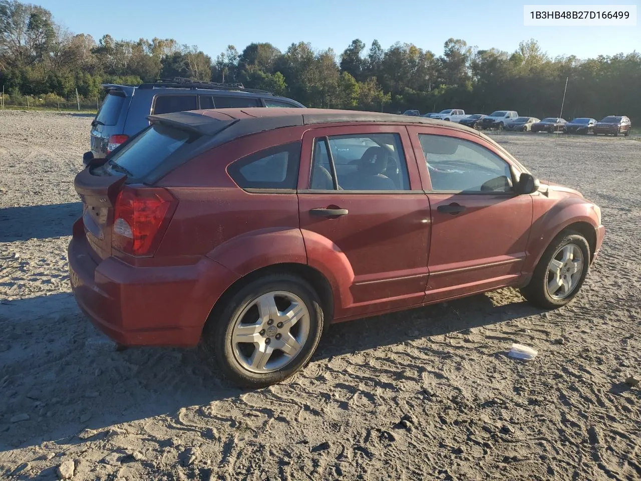 2007 Dodge Caliber Sxt VIN: 1B3HB48B27D166499 Lot: 75667724