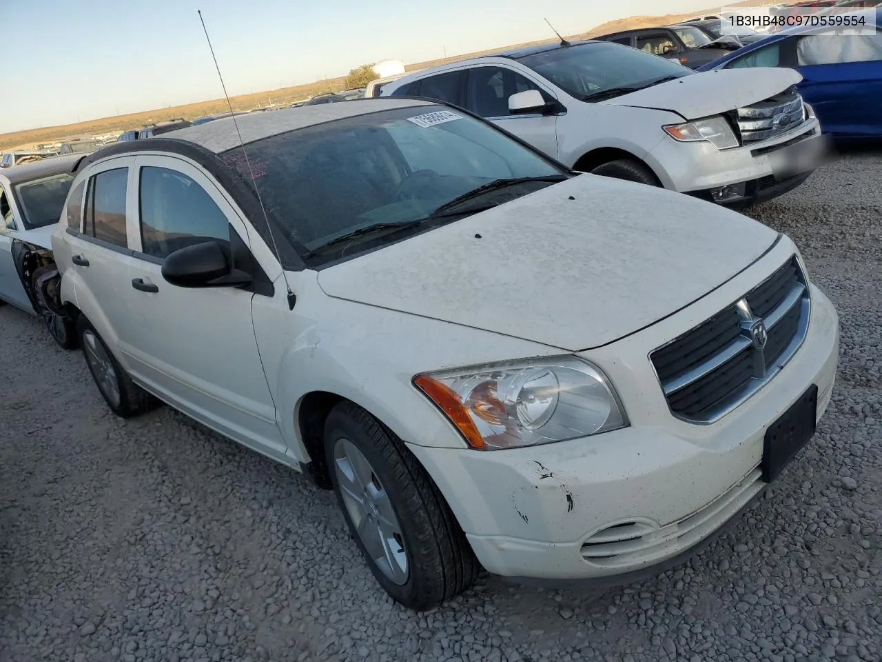 2007 Dodge Caliber Sxt VIN: 1B3HB48C97D559554 Lot: 75689914