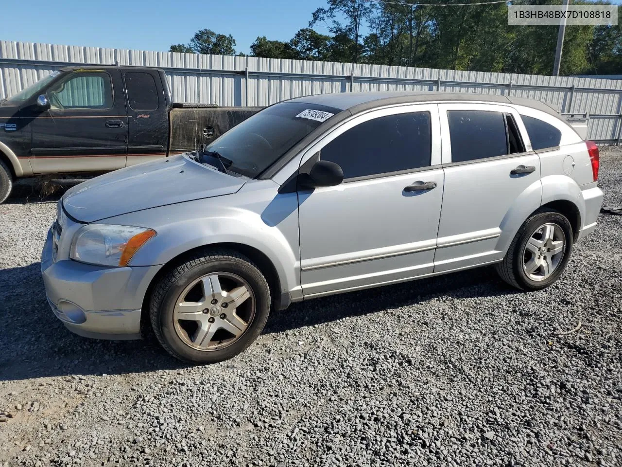 2007 Dodge Caliber Sxt VIN: 1B3HB48BX7D108818 Lot: 75749304