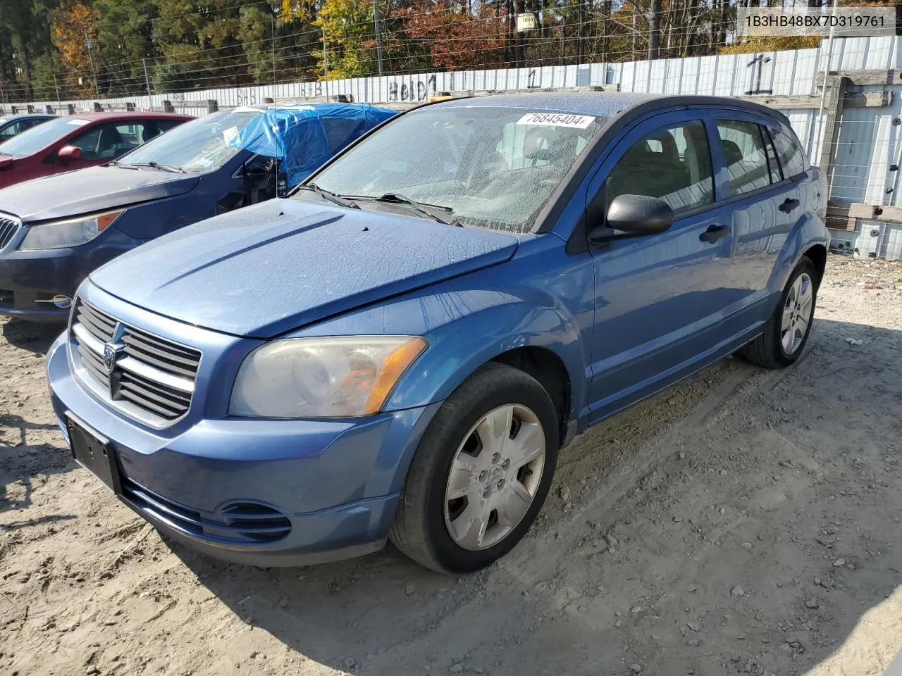 2007 Dodge Caliber Sxt VIN: 1B3HB48BX7D319761 Lot: 76845404