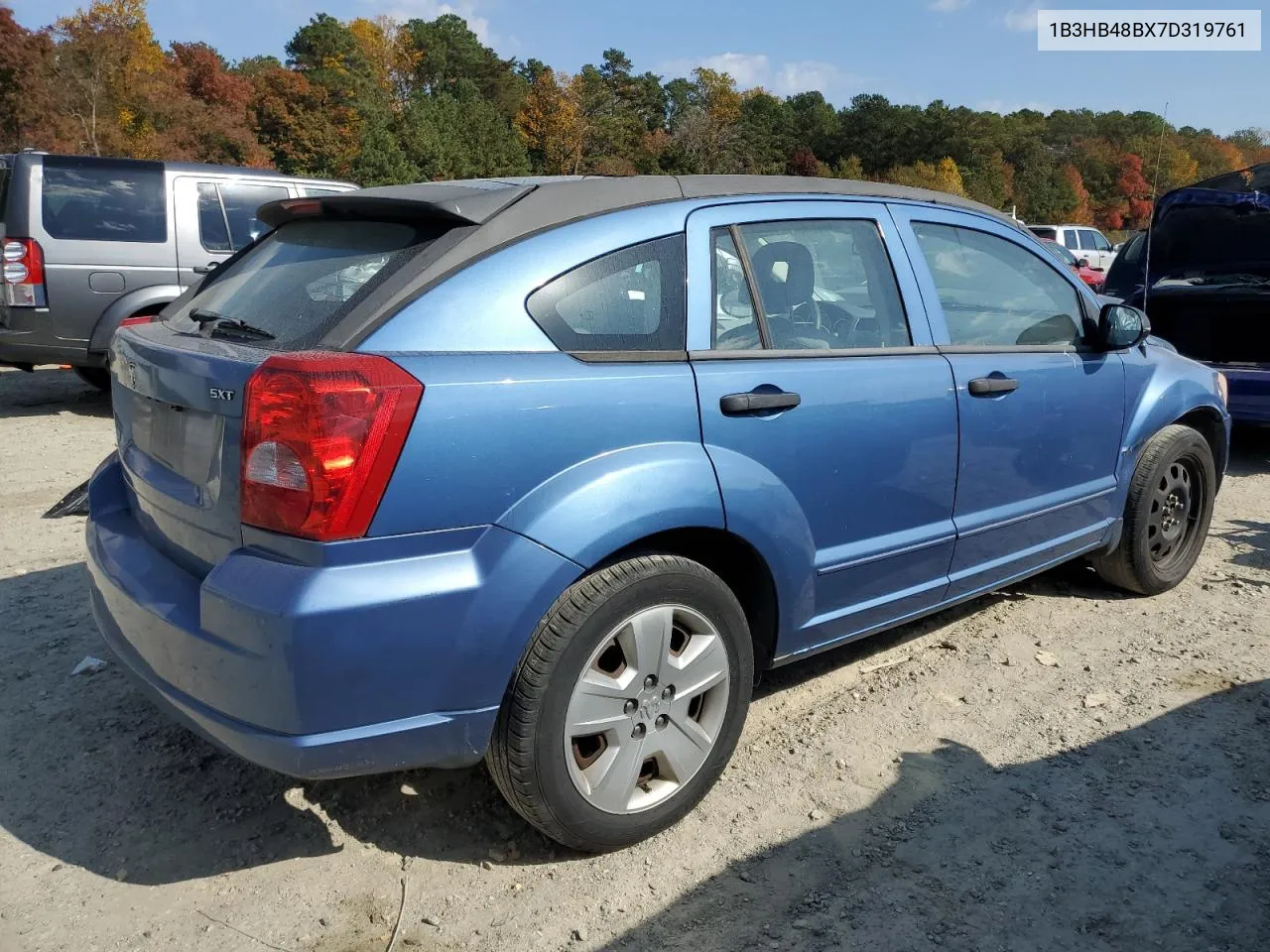 2007 Dodge Caliber Sxt VIN: 1B3HB48BX7D319761 Lot: 76845404