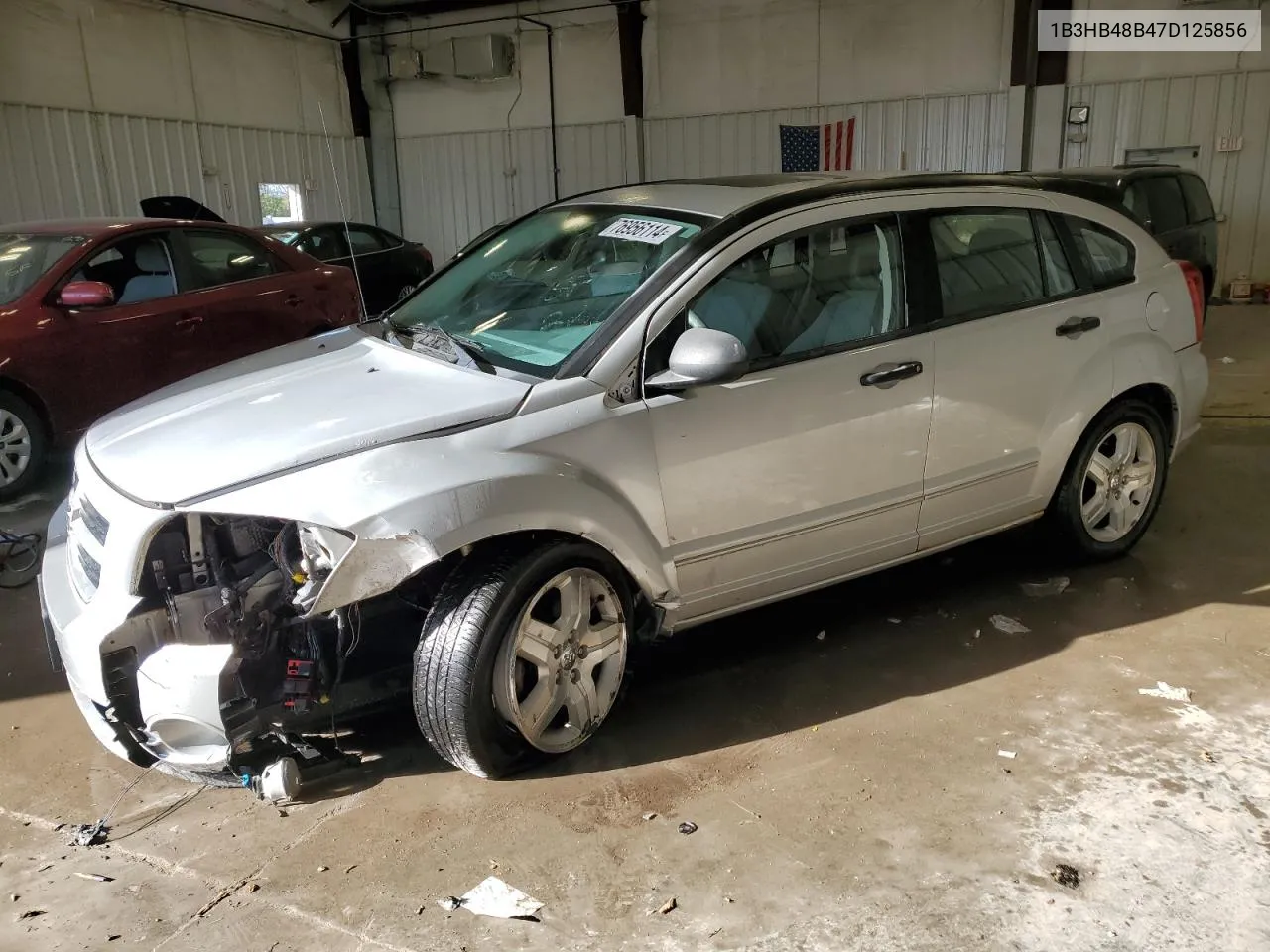 2007 Dodge Caliber Sxt VIN: 1B3HB48B47D125856 Lot: 76956114