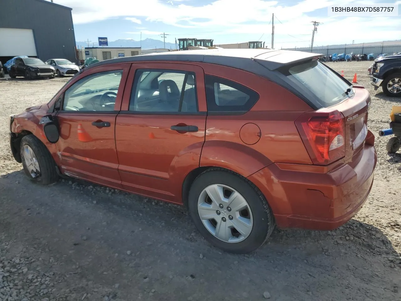 1B3HB48BX7D587757 2007 Dodge Caliber Sxt