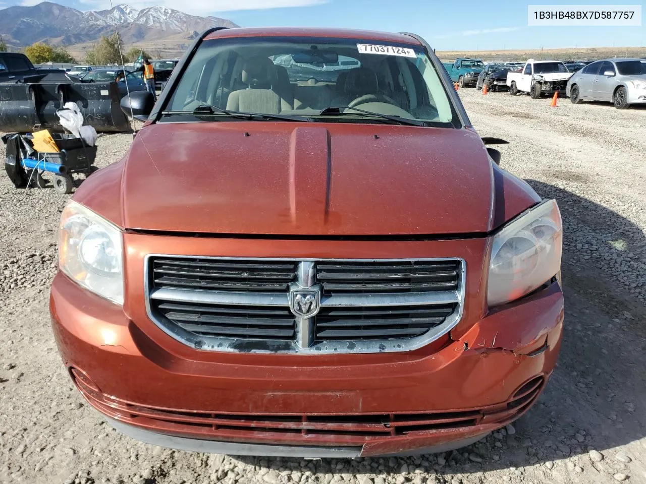 1B3HB48BX7D587757 2007 Dodge Caliber Sxt