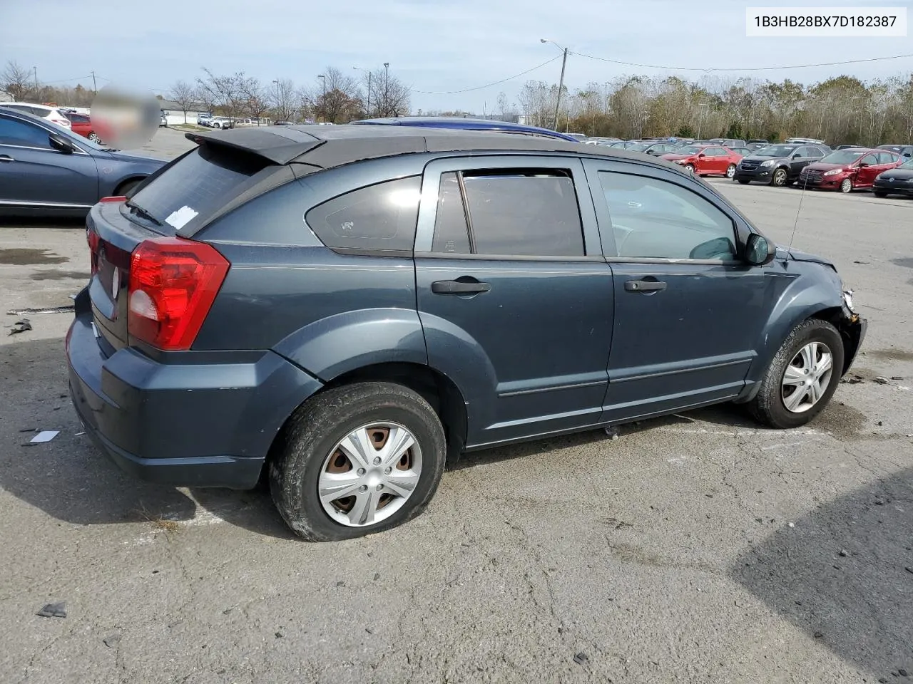 2007 Dodge Caliber VIN: 1B3HB28BX7D182387 Lot: 77584534