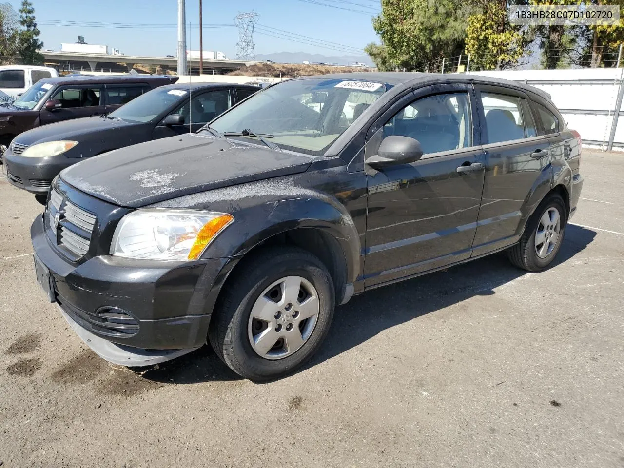 2007 Dodge Caliber VIN: 1B3HB28C07D102720 Lot: 78057064