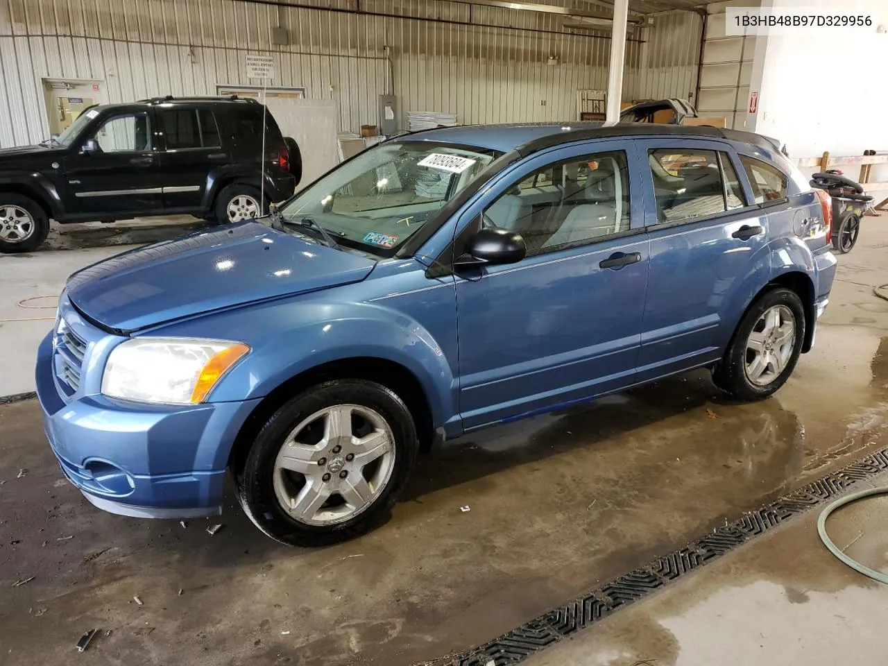 2007 Dodge Caliber Sxt VIN: 1B3HB48B97D329956 Lot: 78093604