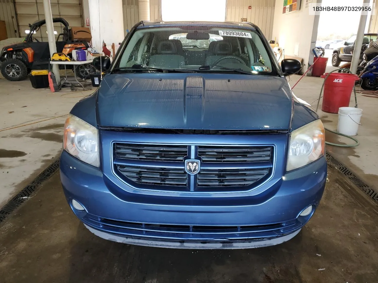 2007 Dodge Caliber Sxt VIN: 1B3HB48B97D329956 Lot: 78093604