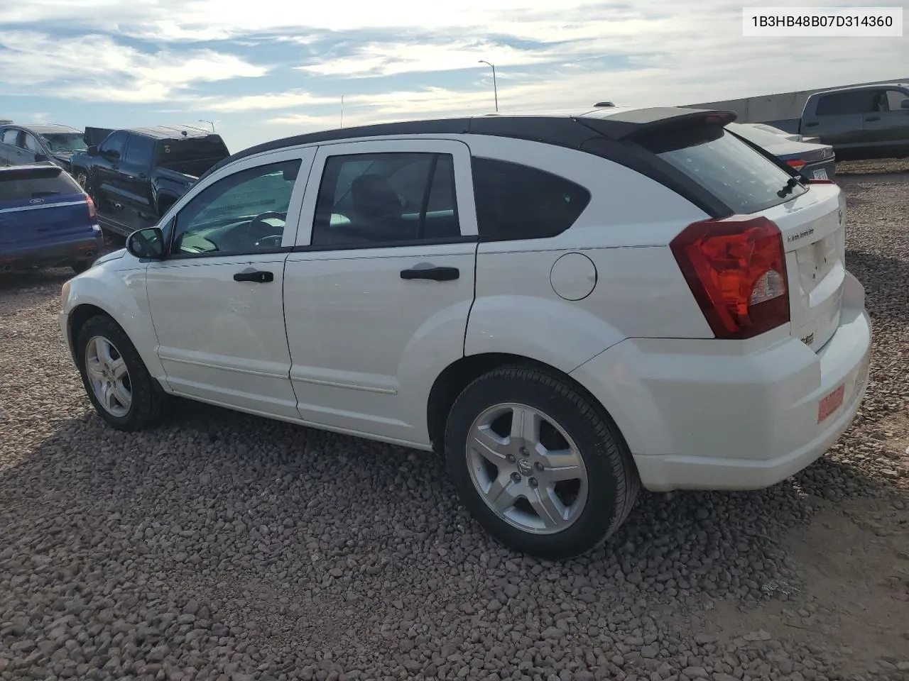 2007 Dodge Caliber Sxt VIN: 1B3HB48B07D314360 Lot: 78735864