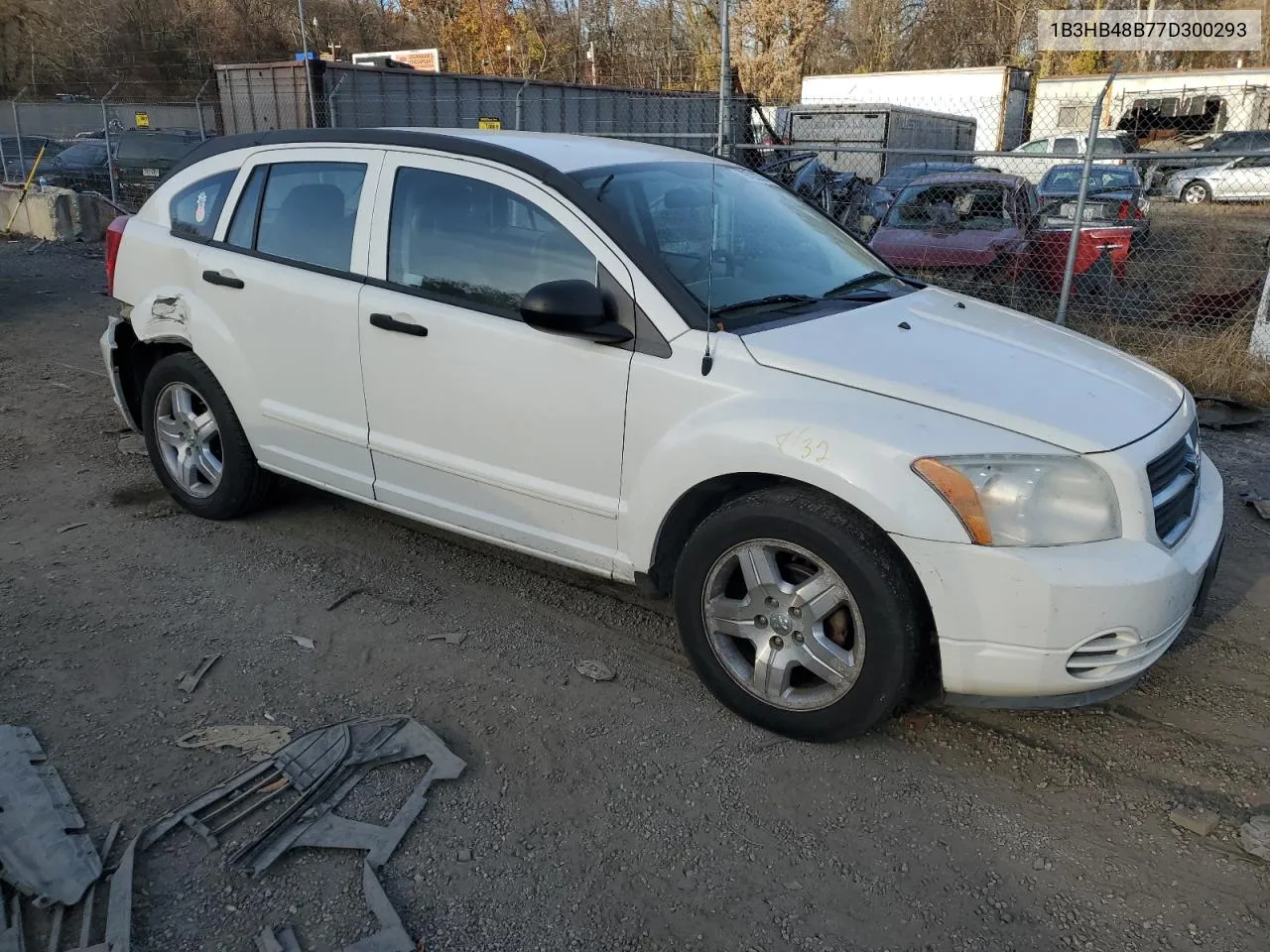 2007 Dodge Caliber Sxt VIN: 1B3HB48B77D300293 Lot: 79722304