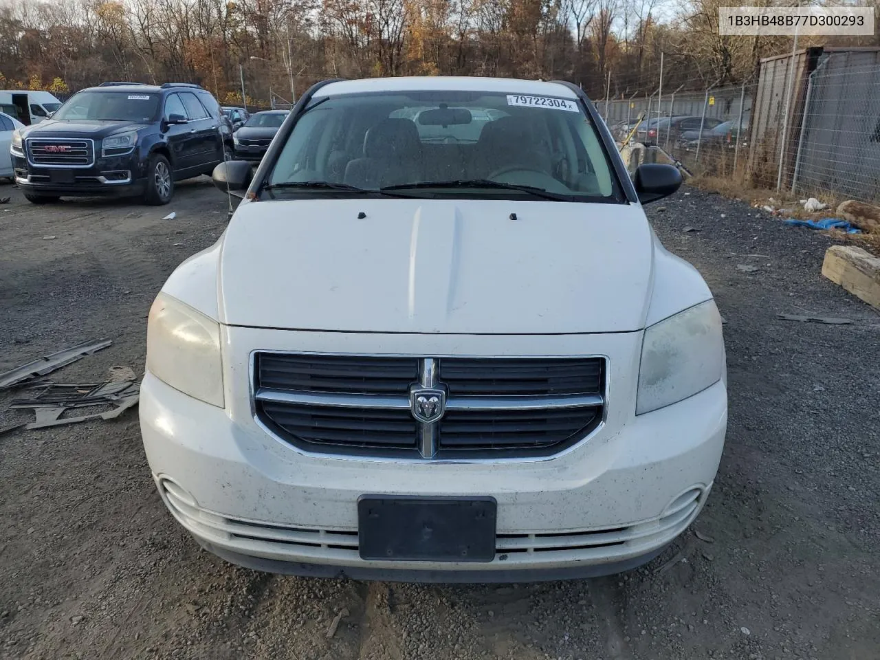 2007 Dodge Caliber Sxt VIN: 1B3HB48B77D300293 Lot: 79722304