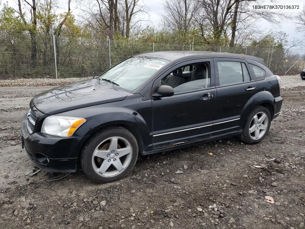 2007 Dodge Caliber R/T VIN: 1B3HE78K37D136372 Lot: 81590994