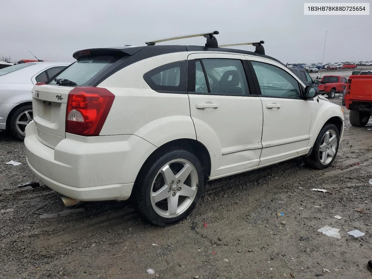 2008 Dodge Caliber R/T VIN: 1B3HB78K88D725654 Lot: 40255574