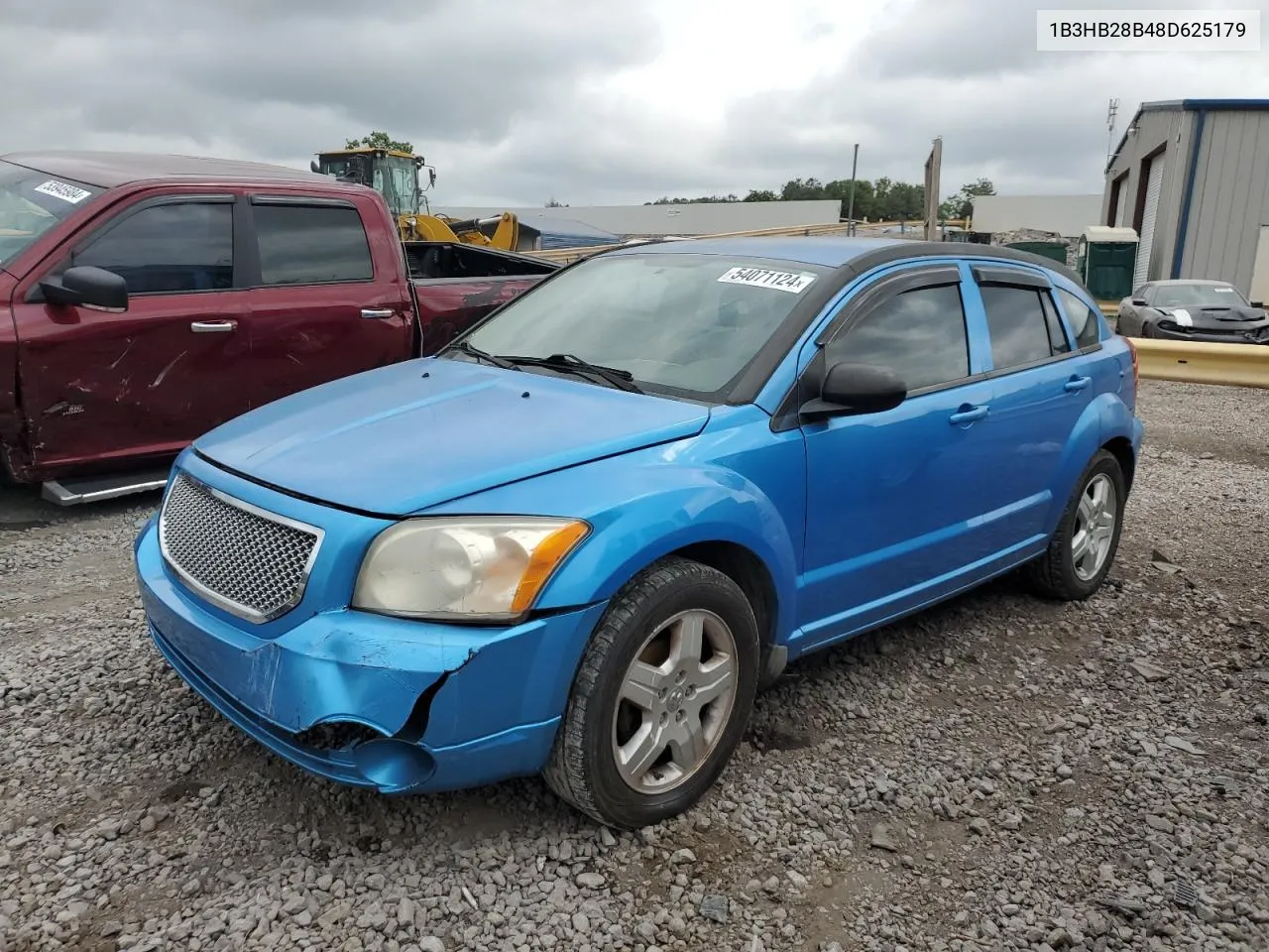 2008 Dodge Caliber VIN: 1B3HB28B48D625179 Lot: 54071124