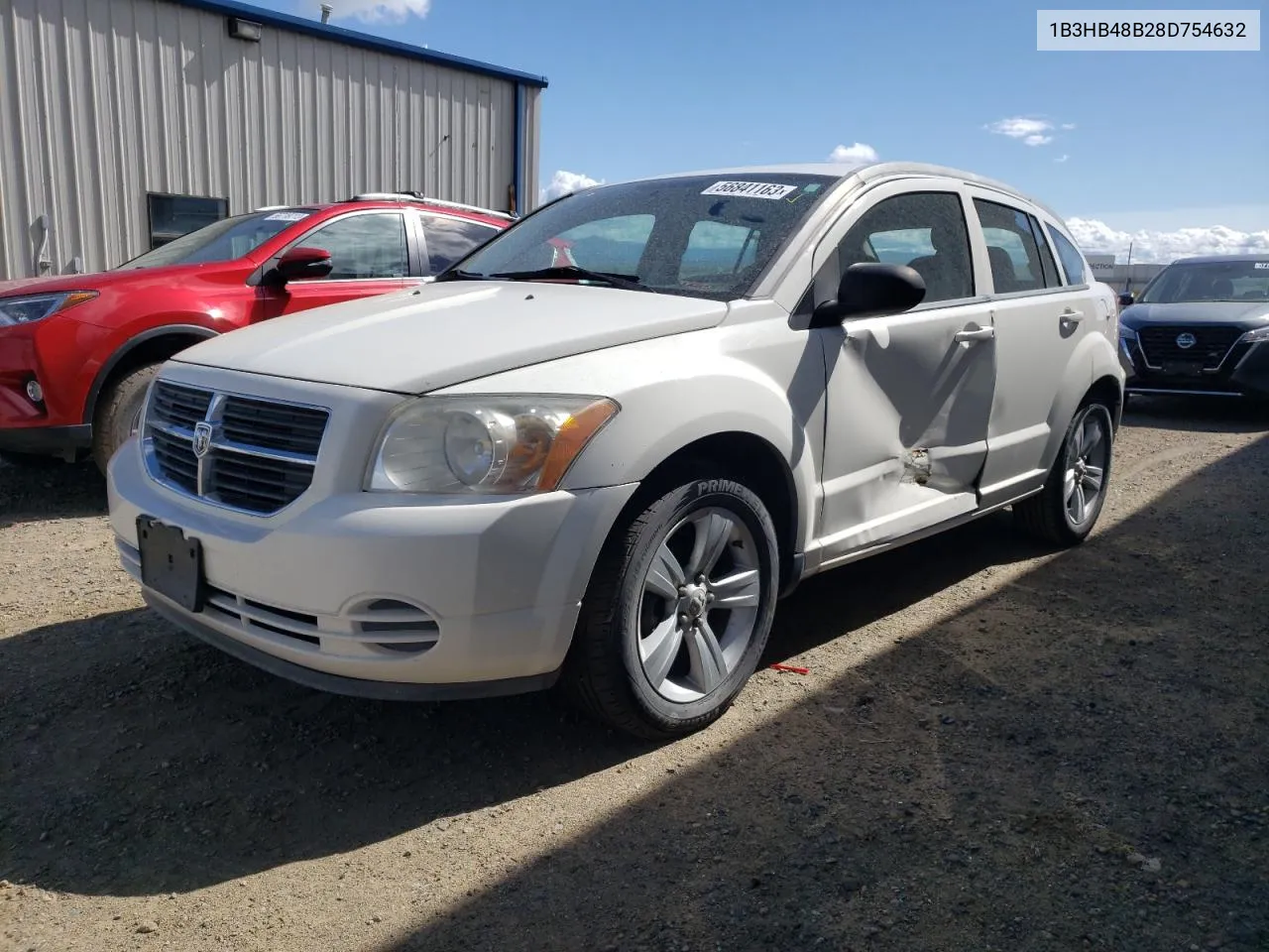 2008 Dodge Caliber Sxt VIN: 1B3HB48B28D754632 Lot: 56841163