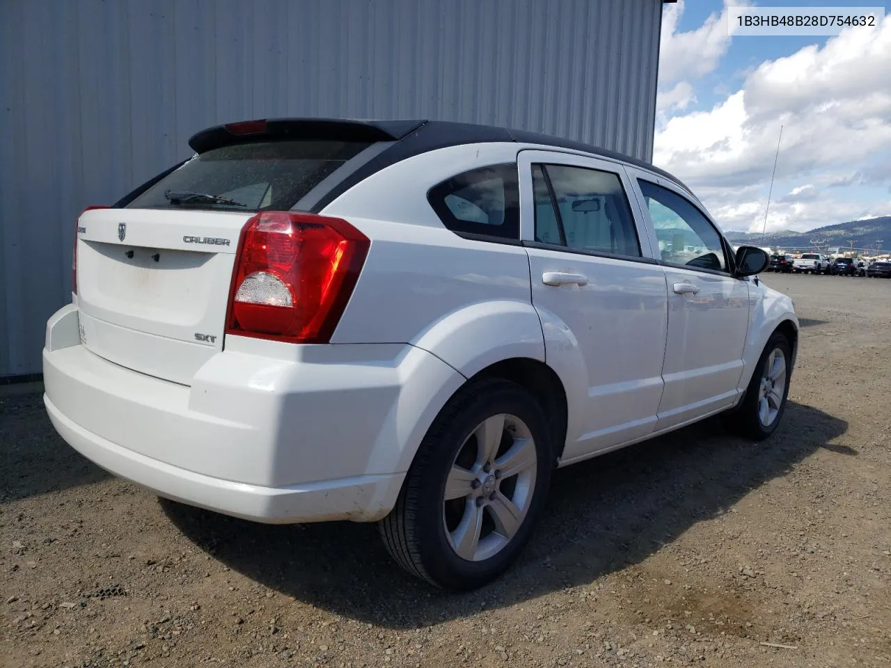 2008 Dodge Caliber Sxt VIN: 1B3HB48B28D754632 Lot: 56841163