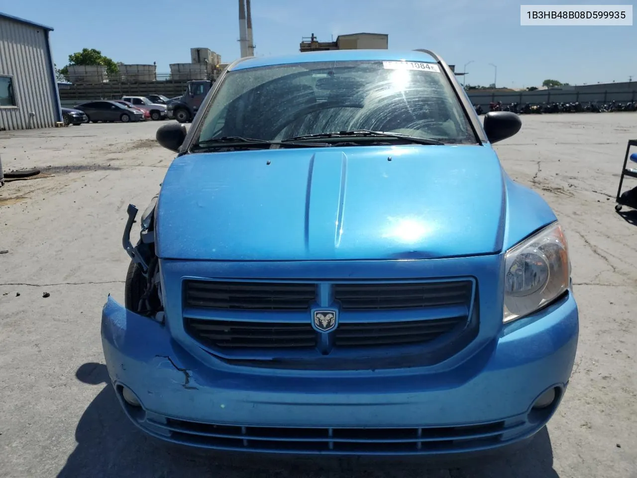 2008 Dodge Caliber Sxt VIN: 1B3HB48B08D599935 Lot: 59358044