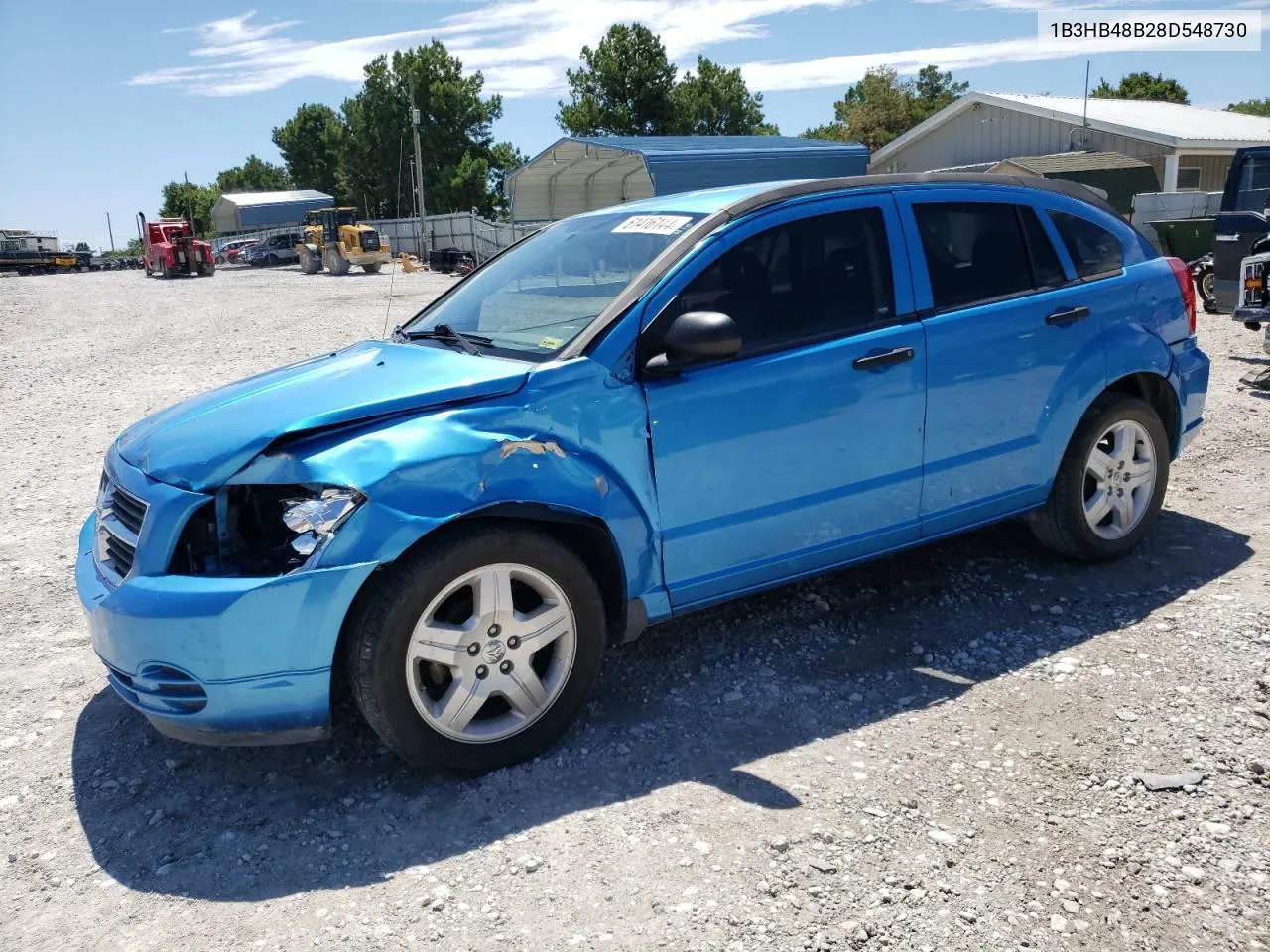 2008 Dodge Caliber Sxt VIN: 1B3HB48B28D548730 Lot: 61416144