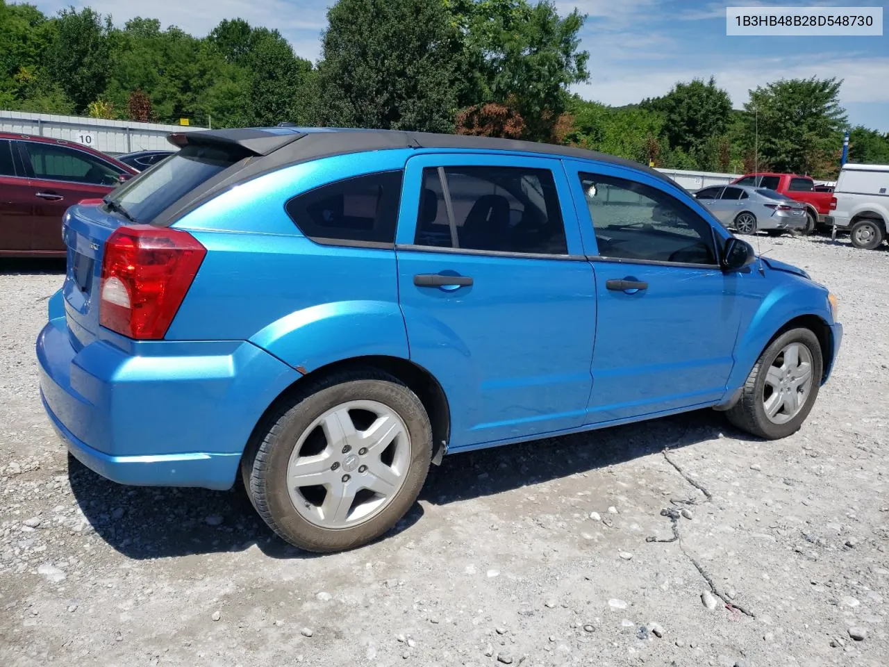 2008 Dodge Caliber Sxt VIN: 1B3HB48B28D548730 Lot: 61416144