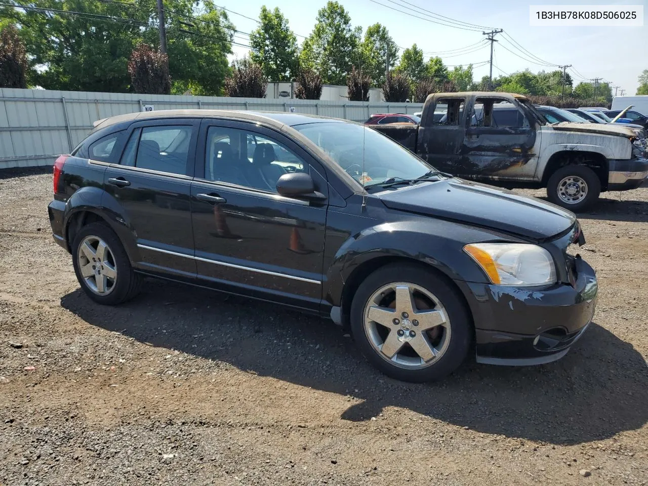 2008 Dodge Caliber R/T VIN: 1B3HB78K08D506025 Lot: 62496614