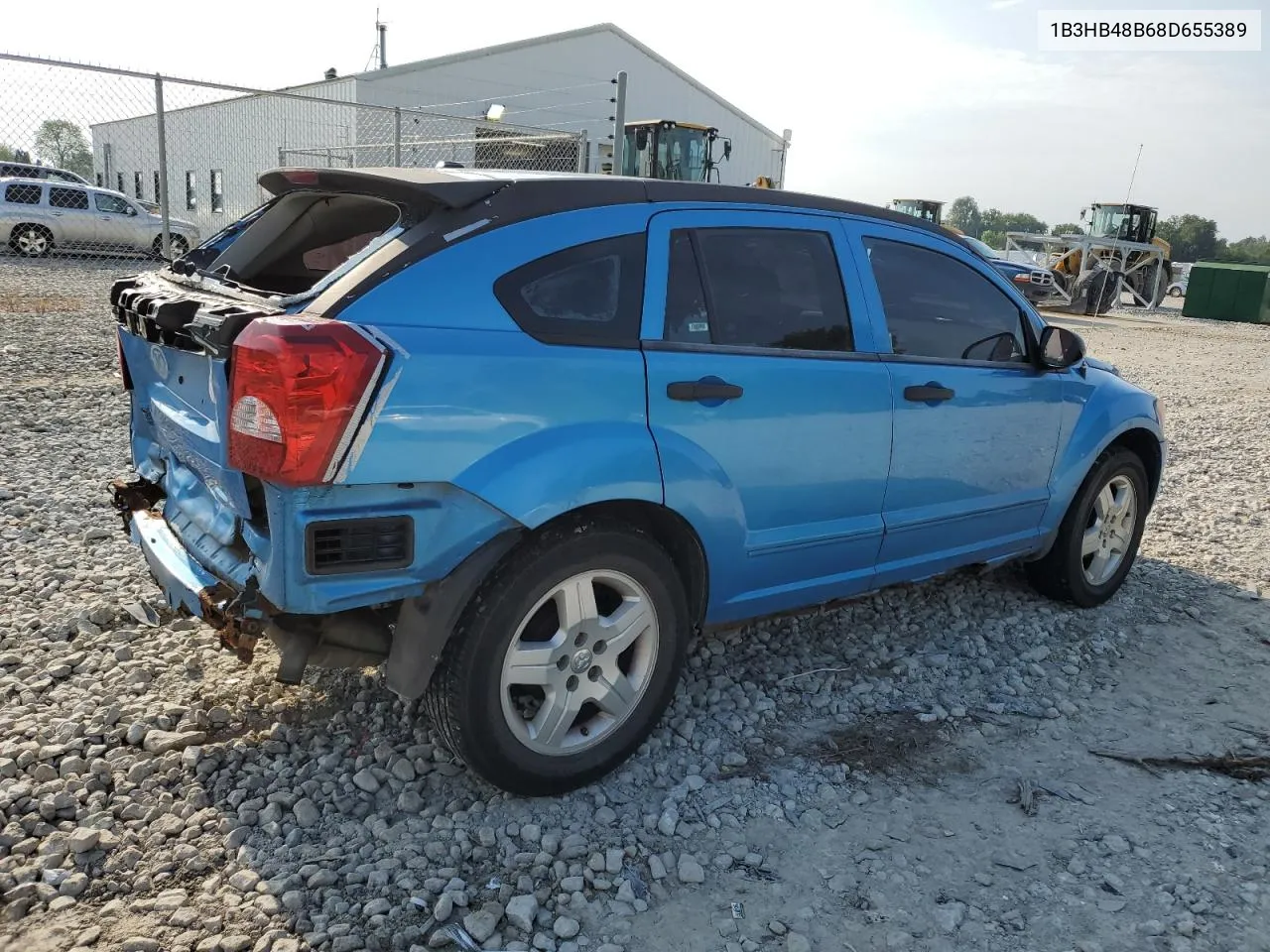 2008 Dodge Caliber Sxt VIN: 1B3HB48B68D655389 Lot: 63800154