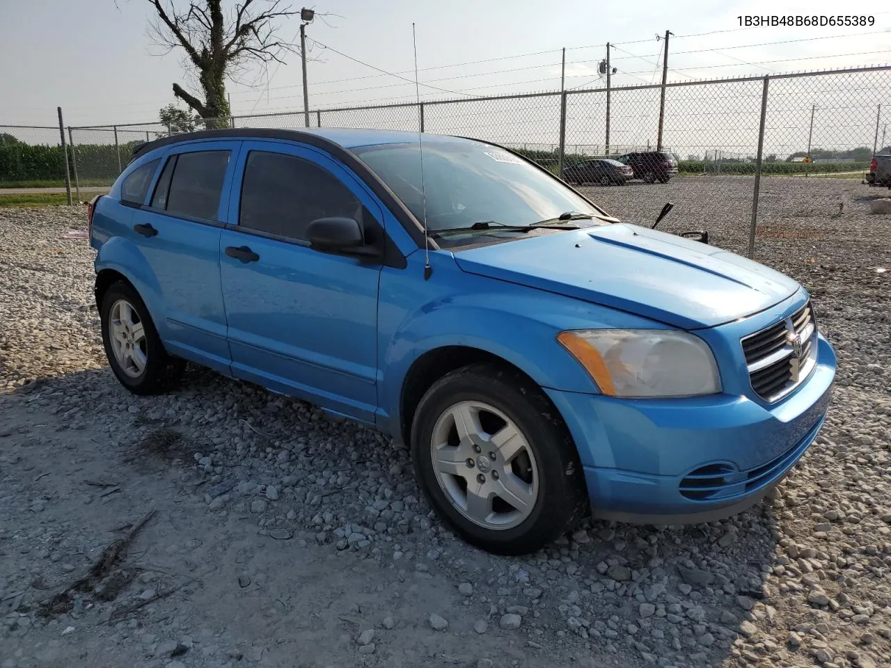 2008 Dodge Caliber Sxt VIN: 1B3HB48B68D655389 Lot: 63800154