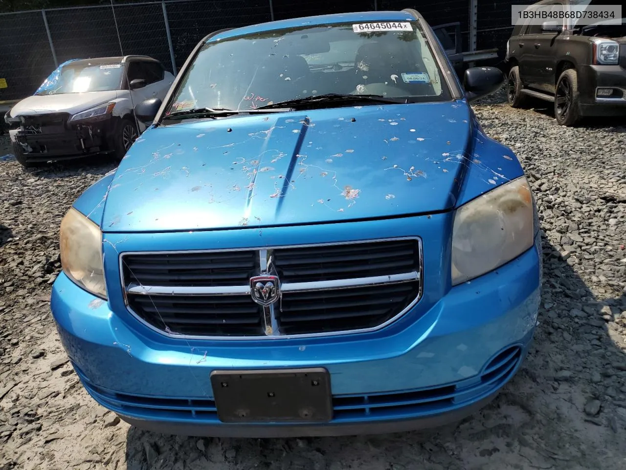 2008 Dodge Caliber Sxt VIN: 1B3HB48B68D738434 Lot: 64645044